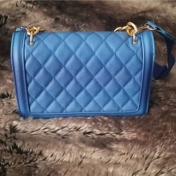 NWOT Blue Shoulder/ Crossbody Bag - Picture 4 of 6